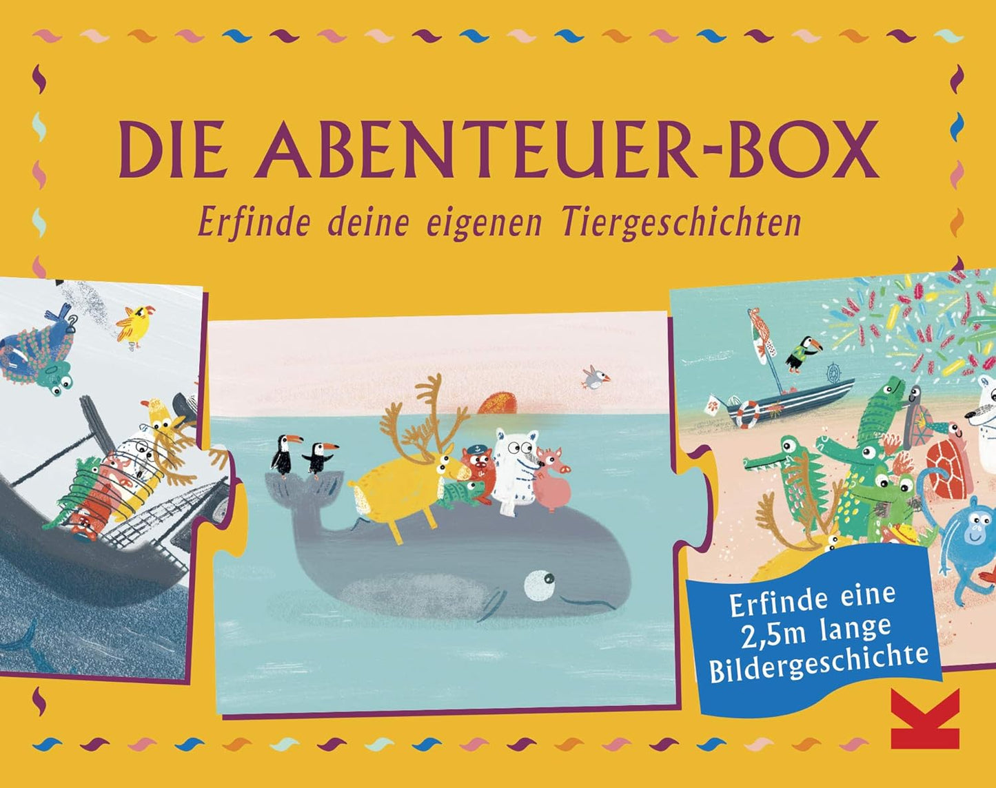 Die Abenteuer-Box. Erfinde deine eigenen Tiergeschichten
