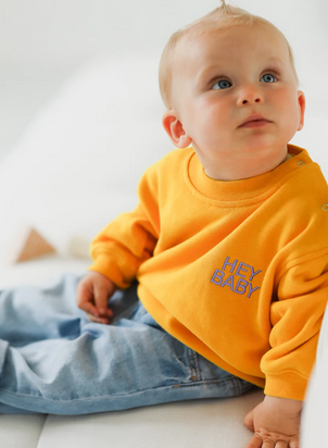 HEY BABY Sweatshirt | FAMVIBES