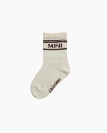 MINI Socken wool brown