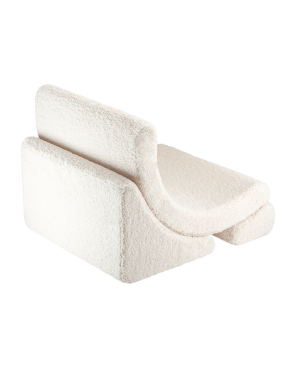 Cream White Moon Chair