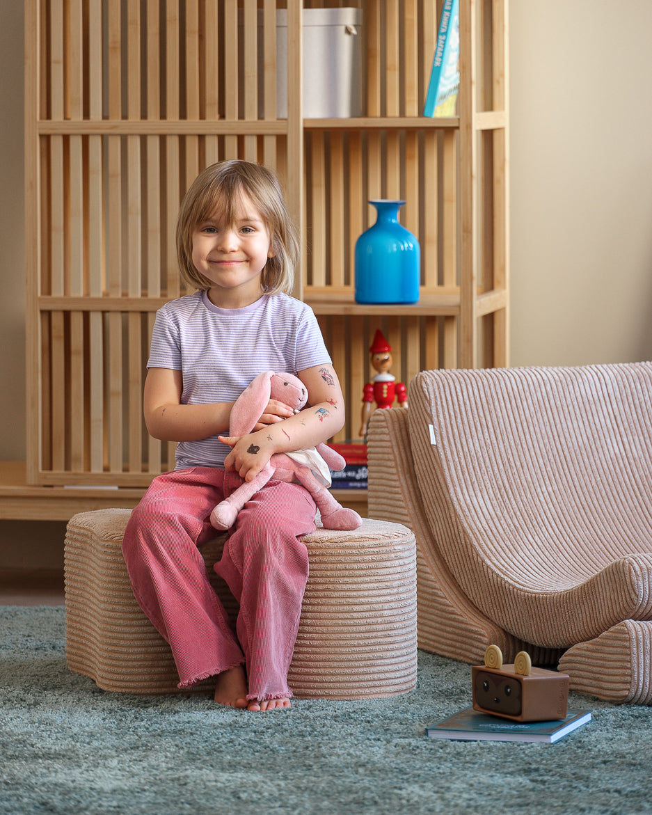 Brown Sugar Cloud Pouffe