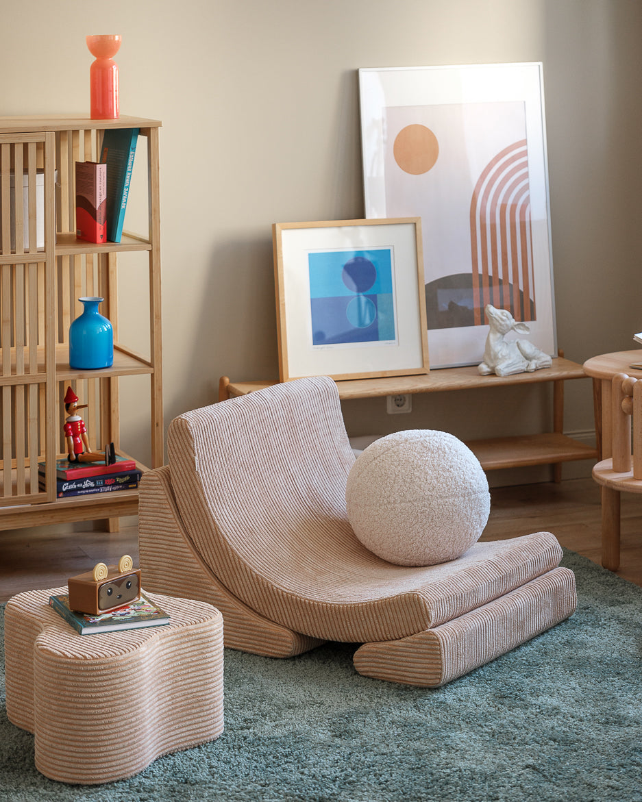 Brown Sugar Cloud Pouffe