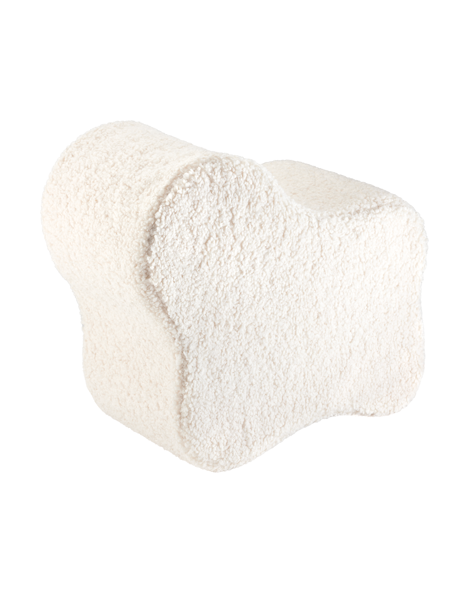 Cream White Cloud Pouffe