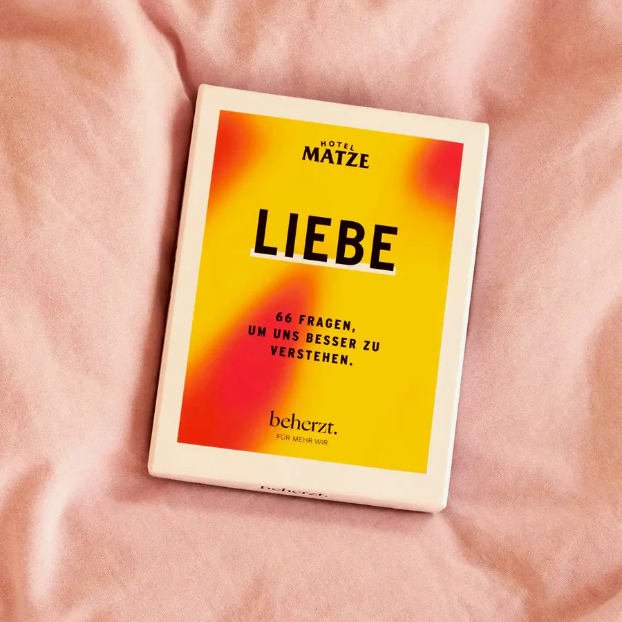 LIEBE - Beherzt x Hotel Matze | Kartenset