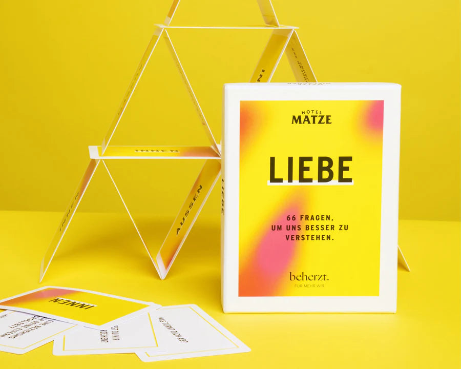 LIEBE - Beherzt x Hotel Matze | Kartenset