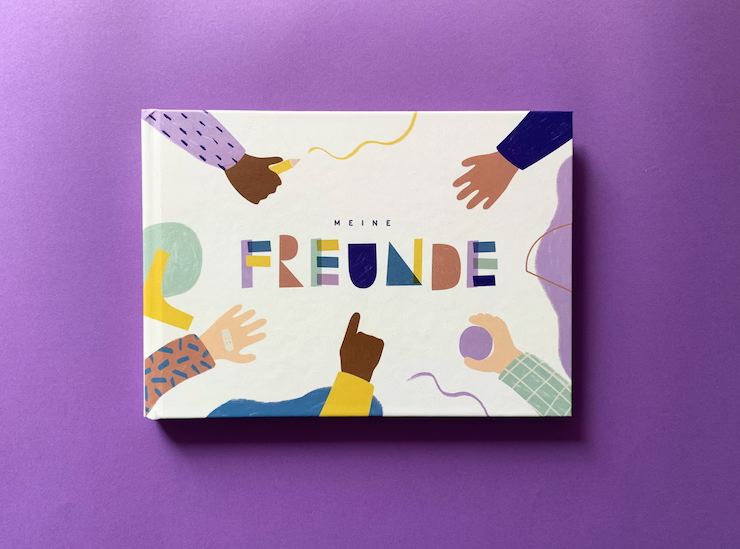 Meine Freunde - Freundebuch