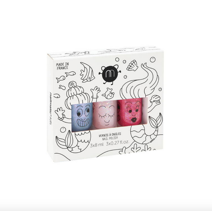 Kinder Nagellack 3er Set MERMAID | Nailmatic